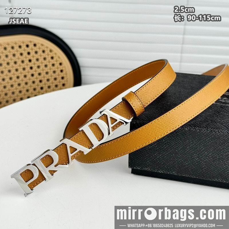 Replica Prada belt 25mmX90-115cm 8L04