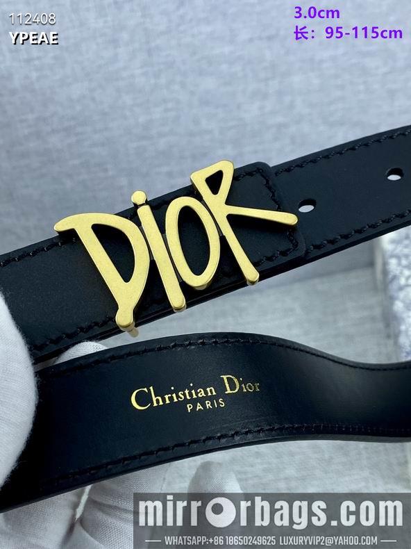 Replica Dior belt 30mmX95-115cm 8L09