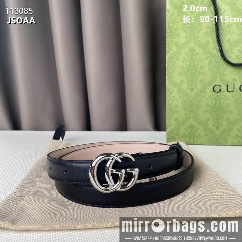 Replica Gucci belt 20mmX90-115cm 8L13