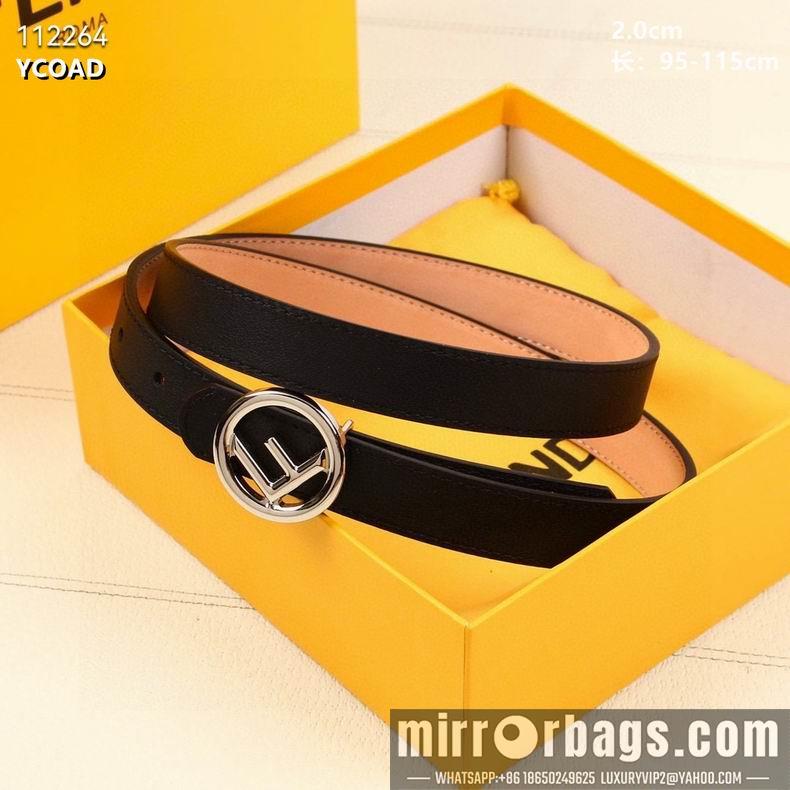 Replica Fendi Belt 20mmX95-115CM 8L11