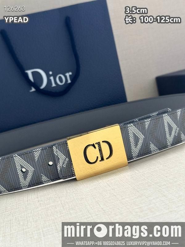Replica Dior belt 35mmX100-125cm 8L28