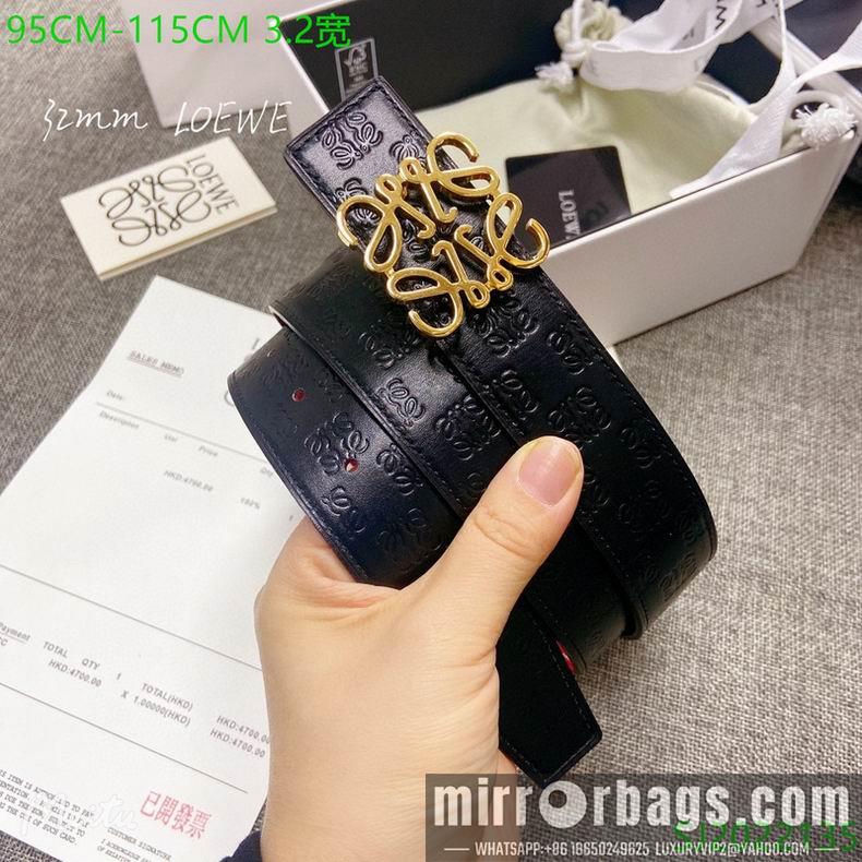 Replica Loewe Belt 32mmX95-115cm 7D01