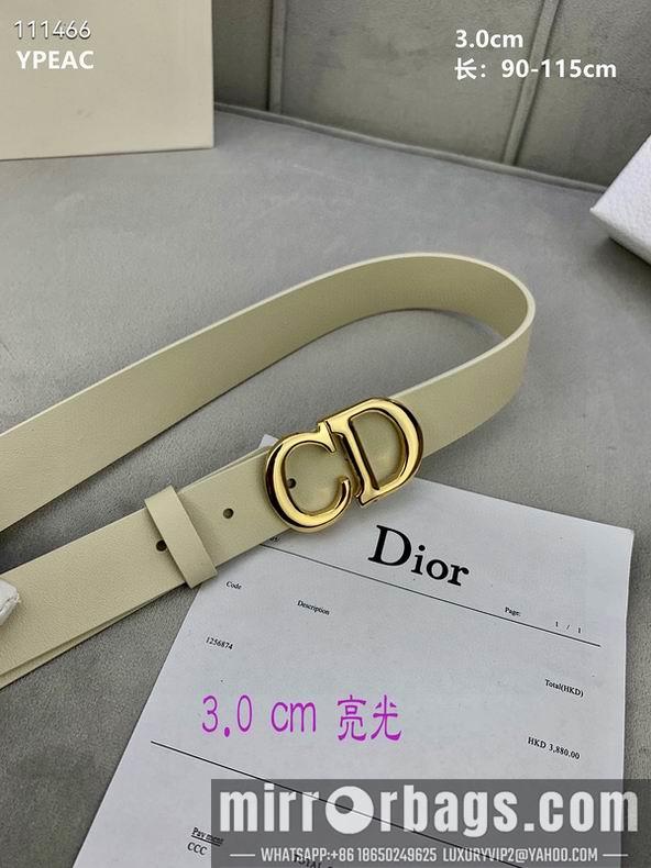 Replica Dior Belt 30mmX90-115cm 8L07
