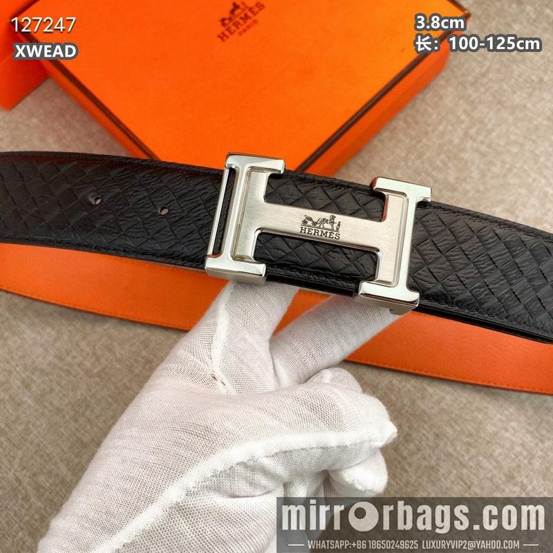 Replica Hermes belt 38mmX100-125cm 8L56