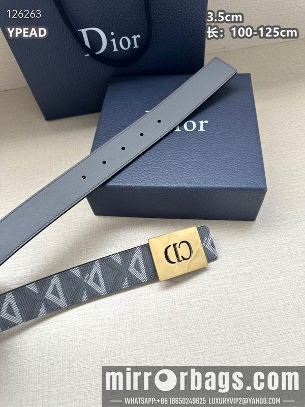 Replica Dior belt 35mmX100-125cm 8L28
