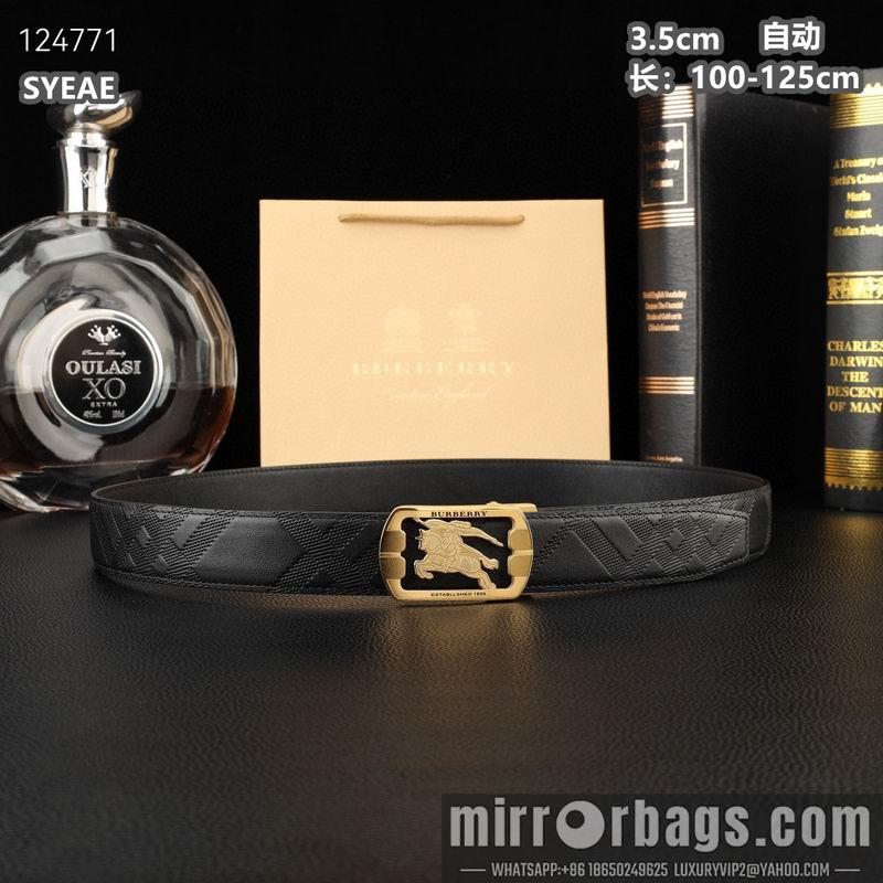 Replica Burberry belt 35mmX100-125cm 8L73