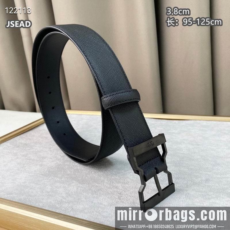 Replica Prada belt 38mmX95-125cm 8L05