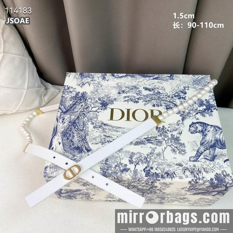 Replica Dior belt 15mmX90-110cm 8L02
