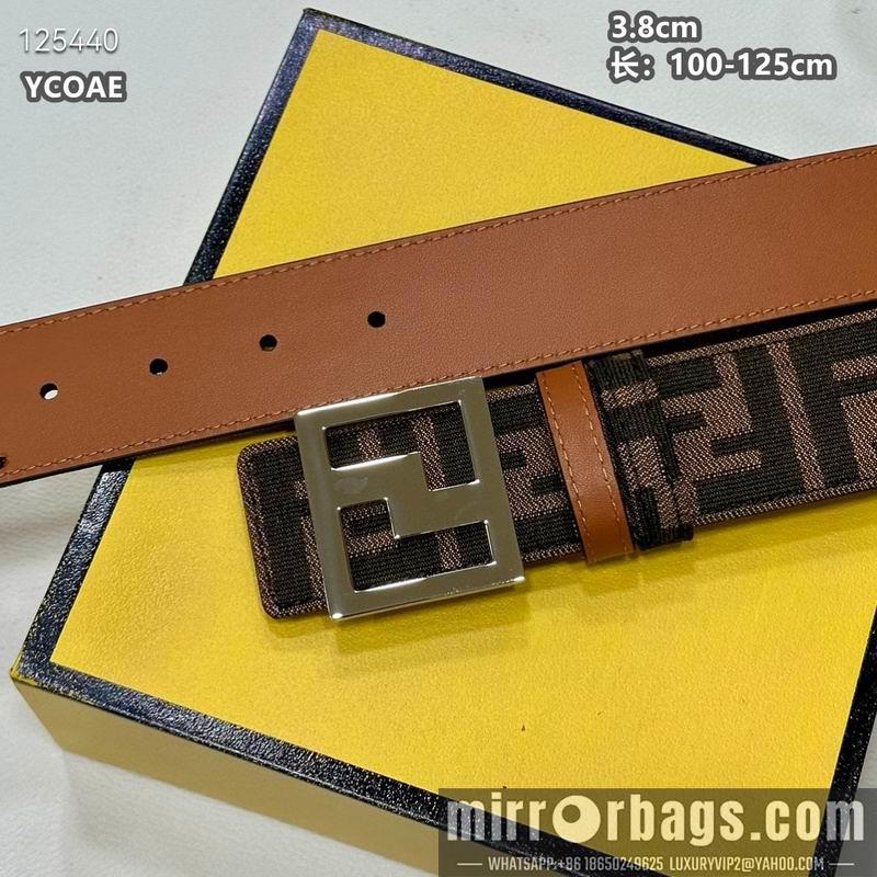 Replica Fendi belt 38mmX100-125cm 8L14