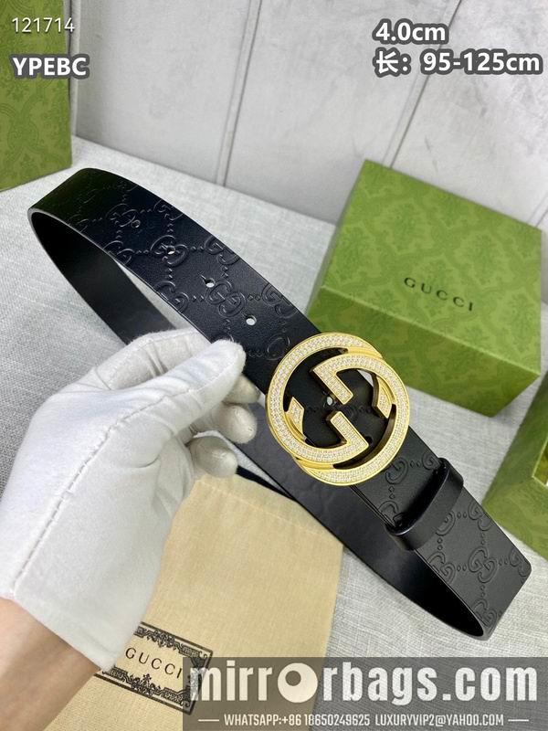 Replica Gucci belt 40mmX95-125cm 8L115