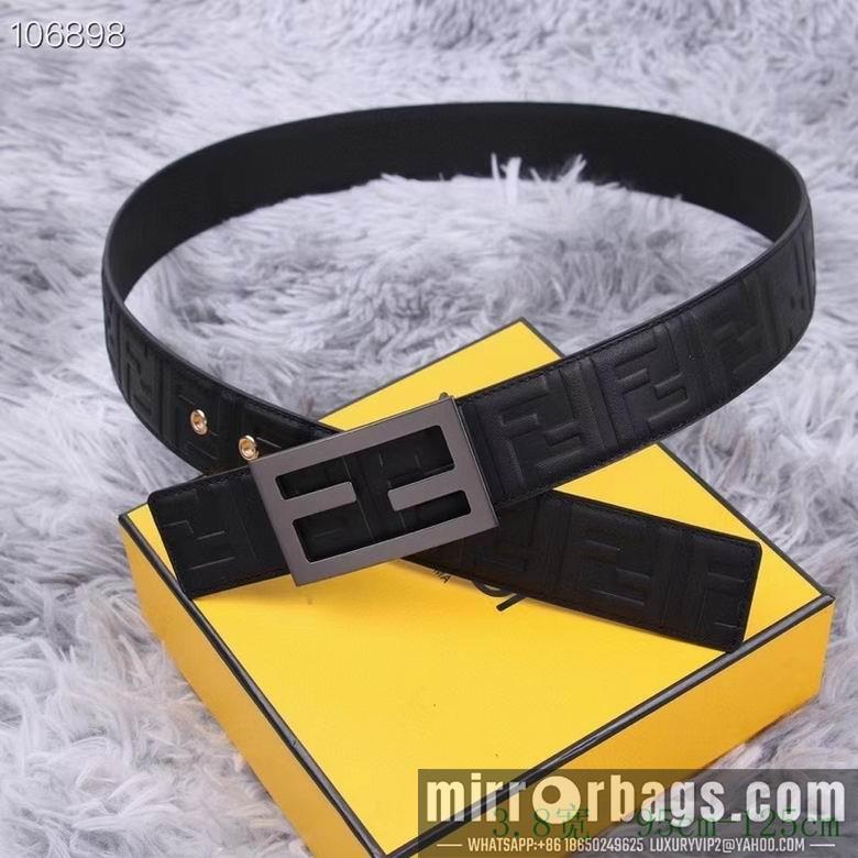 Replica Fendi Belt 38mmX95-125cm 7D89
