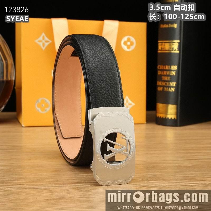 Replica LV belt 35mmX100-125cm 8L57
