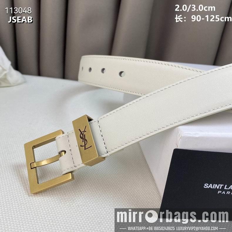 Replica YSL belt 20 30mmX90-125cm 8L01
