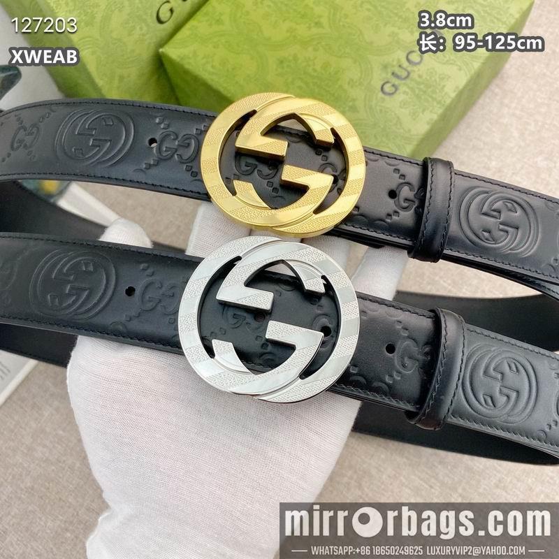 Replica Gucci belt 38mmX95-125cm 8L37