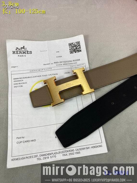 Replica Hermes Belt 38mm 100-125cm 8L88