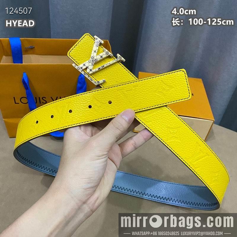 Replica LV belt 40mmX100-125cm 8L49