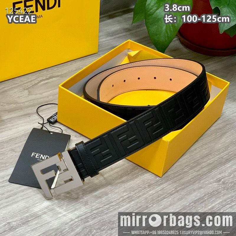 Replica Fendi belt 38mmX100-125cm 8L17