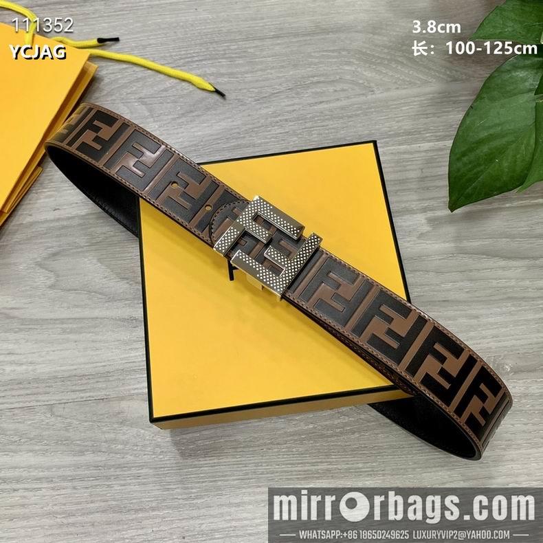 Replica Fendi Belt 38mmX100-125CM 8L16
