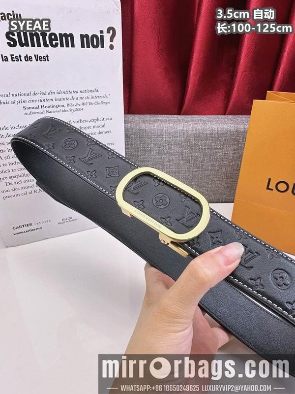 Replica LV belt 35mmX100-125cm 8L81