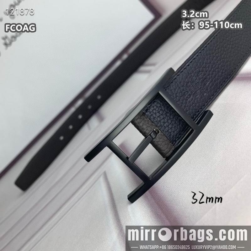 Replica Hermes belt 32mmX95-110cm 8L27