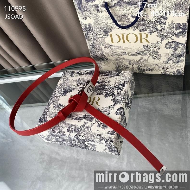 Replica Dior Belt 17mmX90-110cm 8L01