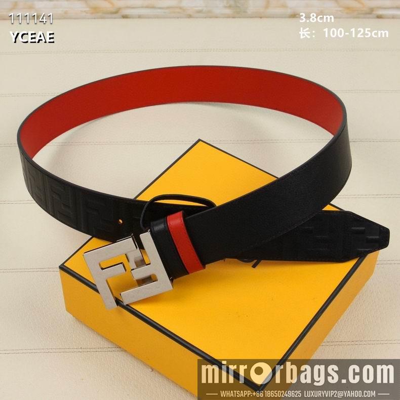 Replica Fendi Belt 38mmX100-125CM 8L07