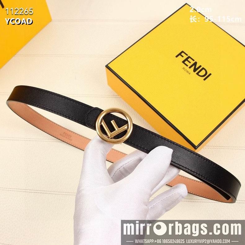 Replica Fendi Belt 20mmX95-115CM 8L11