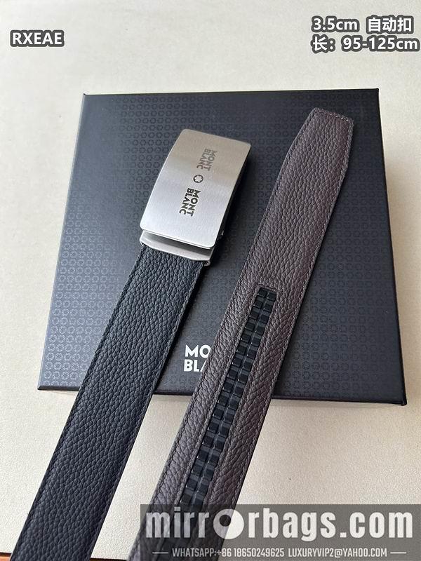 Replica Montlanc belt 35mmX100-125cm 8L82