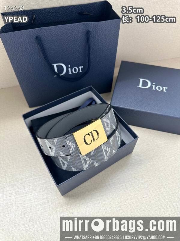Replica Dior belt 35mmX100-125cm 8L28