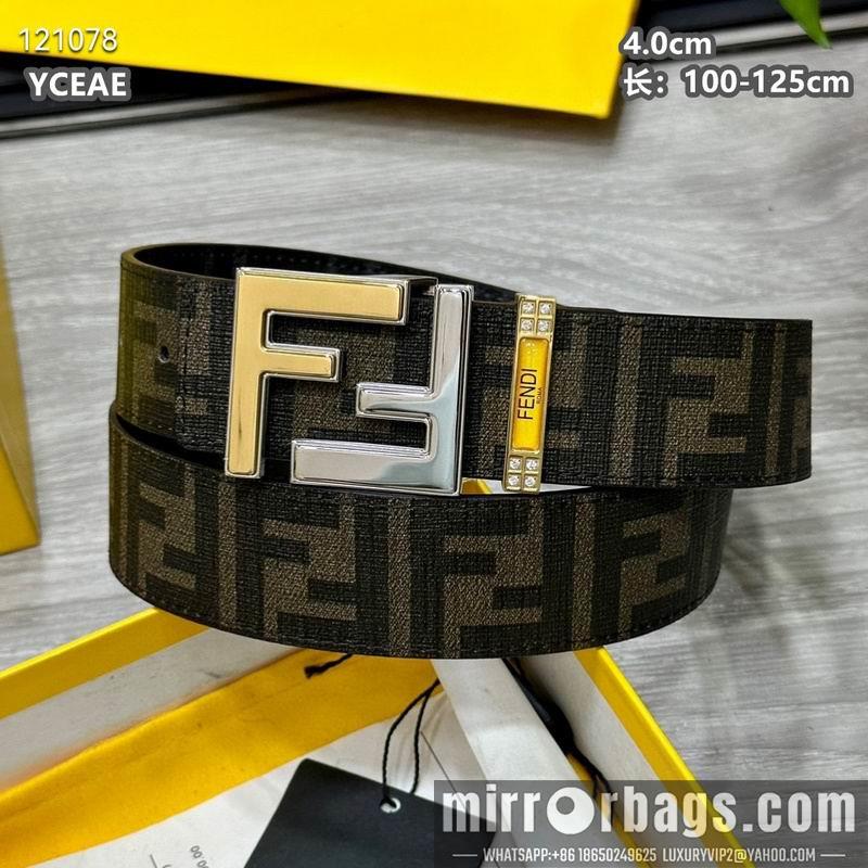 Replica Fendi belt 40mmX100-125cm 8L109