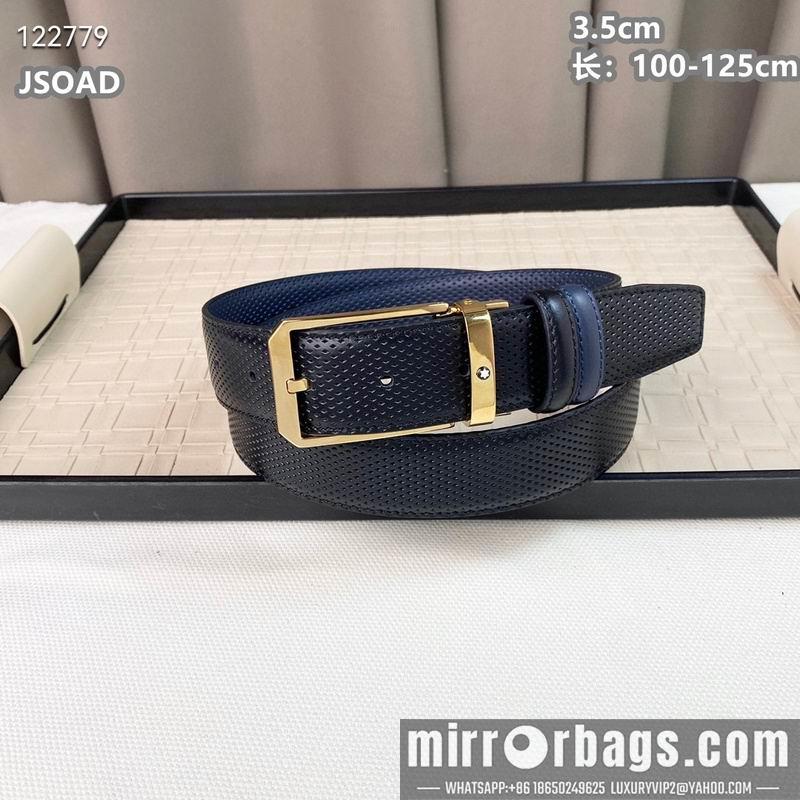 Replica Montblanc belt 35mmX100-125cm 8L26