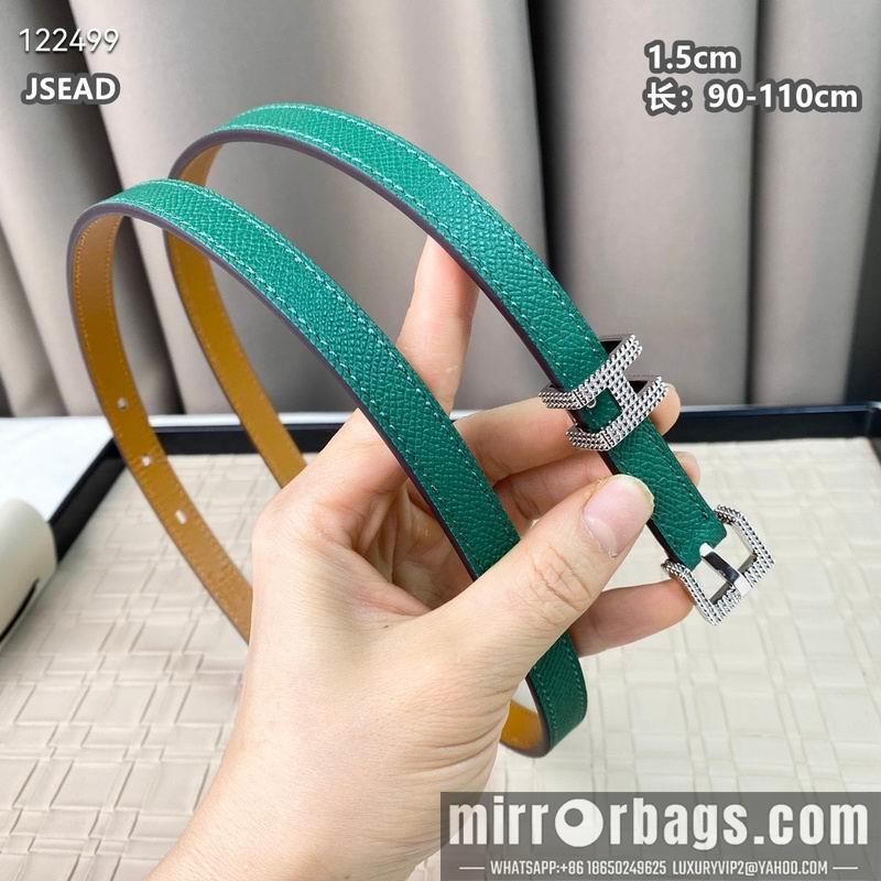 Replica Hermes belt 15mmX90-110cm 8L01