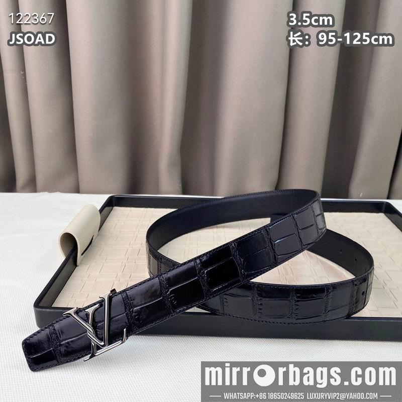 Replica LV belt 35mmX95-125cm 8L20
