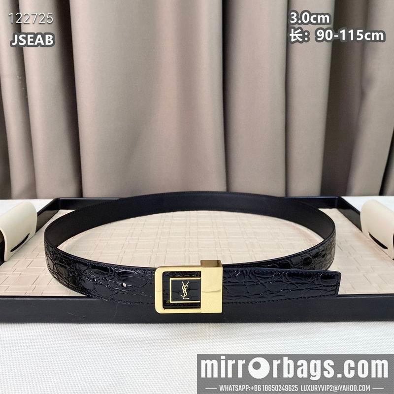 Replica YSL belt 30mm 90-115cm 8L06
