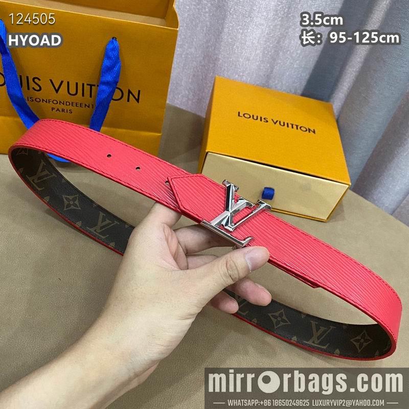 Replica LV belt 35mmX95-125cm 8L11