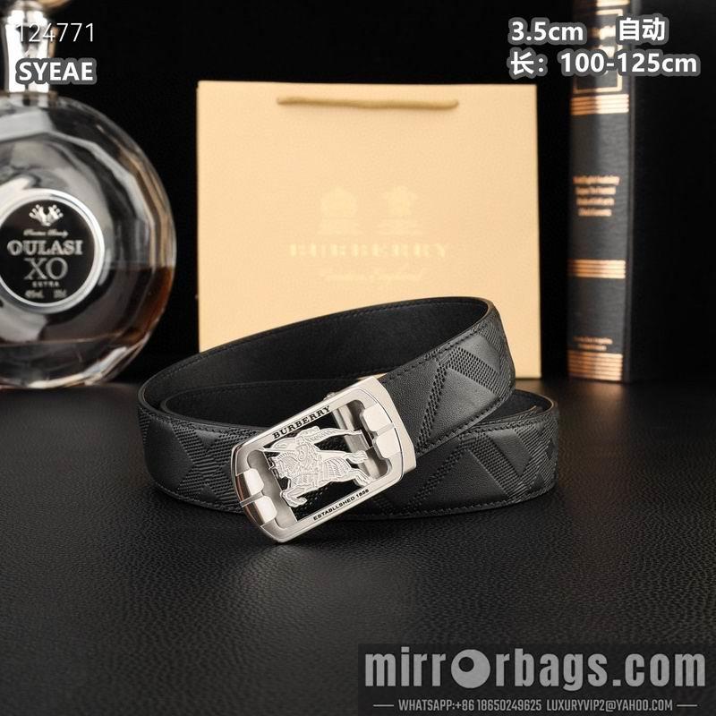 Replica Burberry belt 35mmX100-125cm 8L73