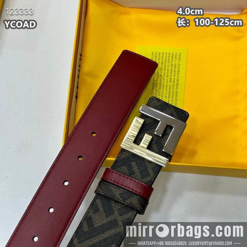 Replica Fendi belt 40mmX100-125cm 8L74