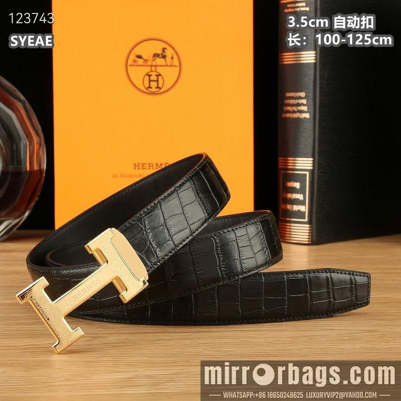 Replica Hermes belt 35mmX100-125cm 8L32