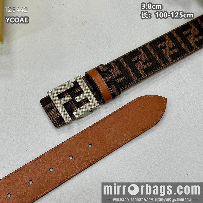 Replica Fendi belt 38mmX100-125cm 8L13