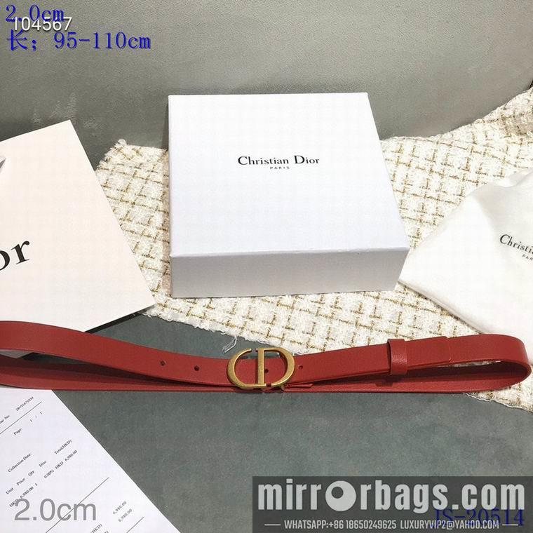 Replica Dior Belt 20mmX95-110cm 8L11