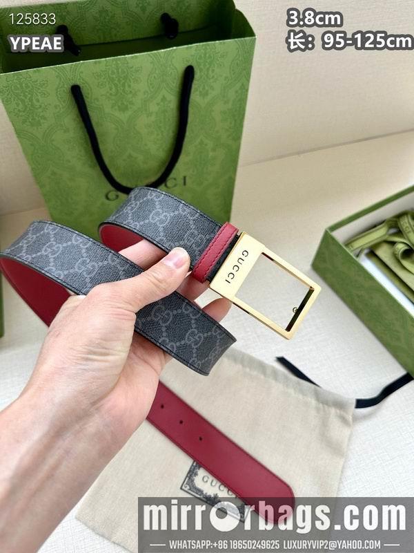 Replica Gucci belt 38mmX95-125cm 8L01