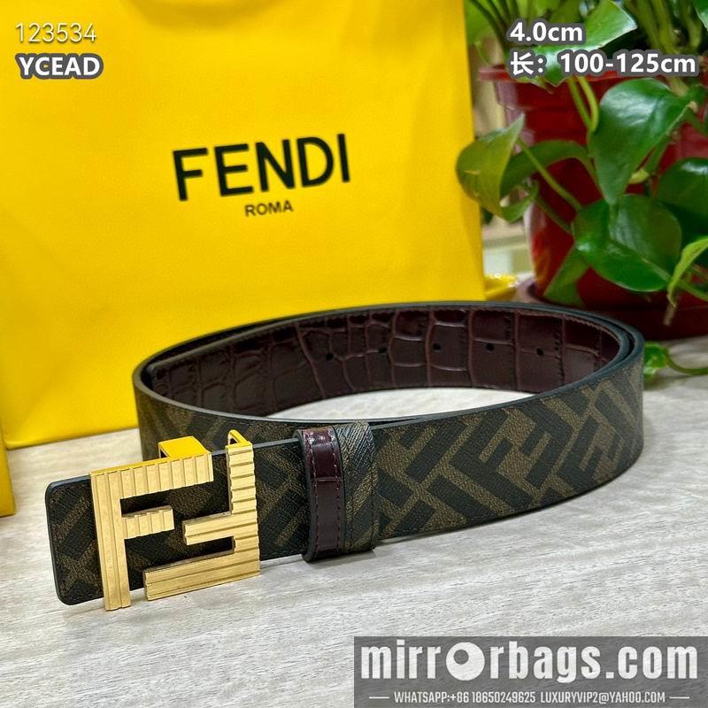 Replica Fendi belt 40mmX100-125cm 8L53