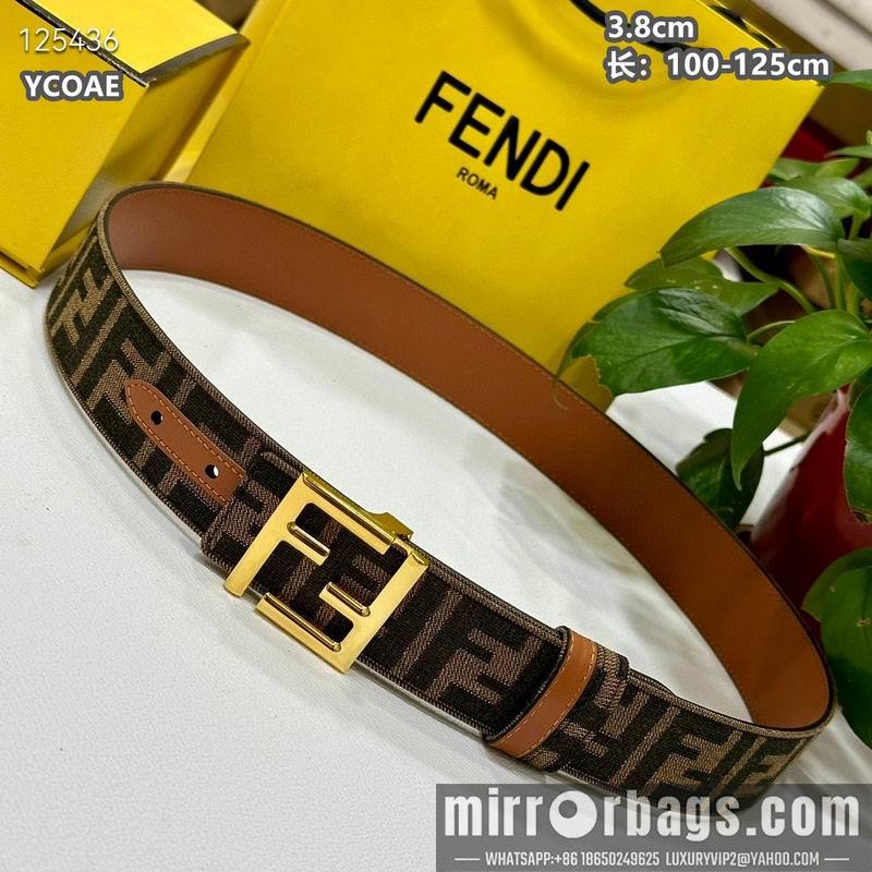 Replica Fendi belt 38mmX100-125cm 8L15