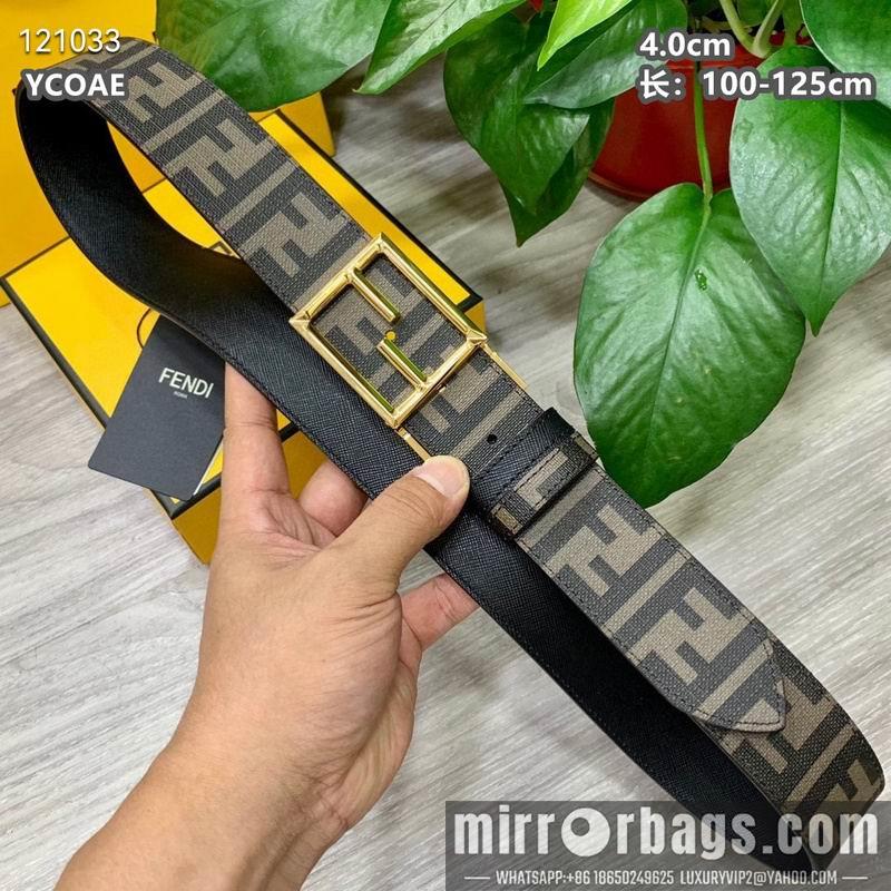 Replica Fendi belt 40mmX100-125cm 8L115
