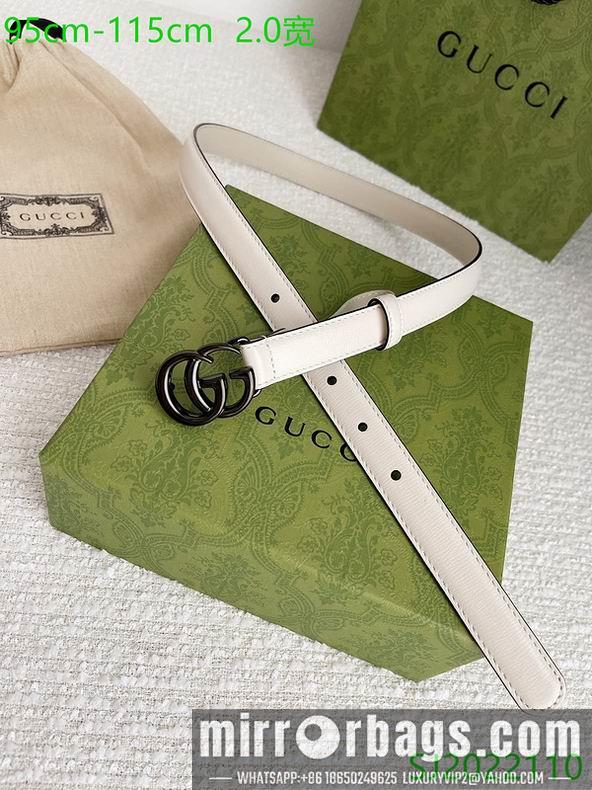 Replica Gucci belt 20mmX95-115cm 7D02
