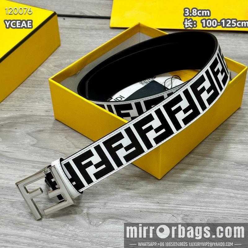 Replica Fendi belt 38mmX100-125cm 8L09