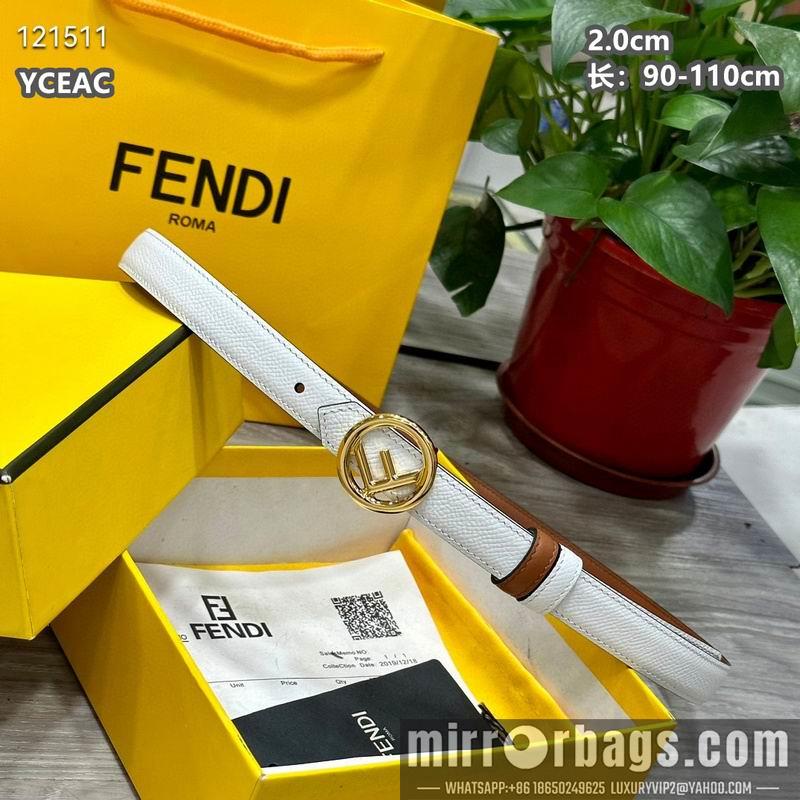 Replica Fendi belt 20mmX90-110cm 8L17