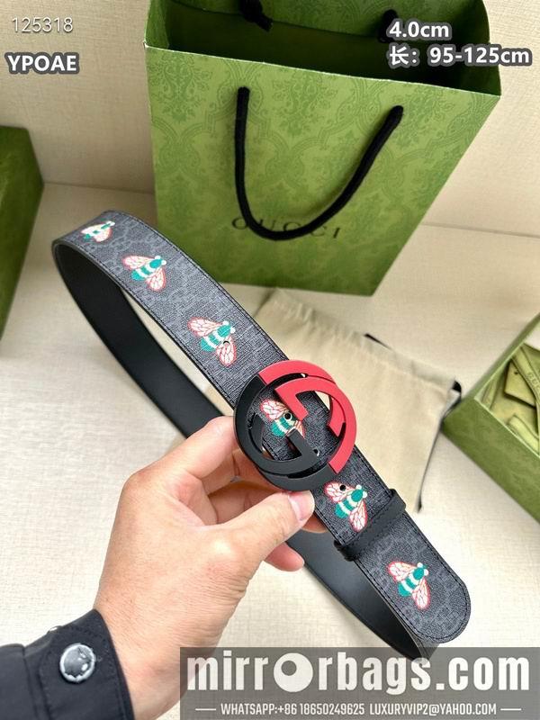 Replica Gucci belt 40mmX95-125cm 8L79