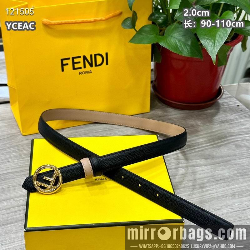 Replica Fendi belt 20mmX90-110cm 8L17