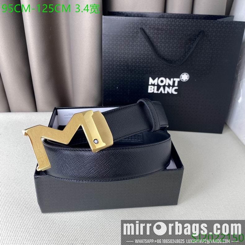 Replica Montblanc Belt 34mmX95-125CM 7D26